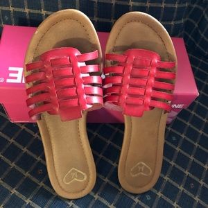 Madeline danny red sandals